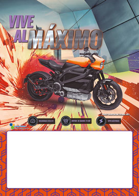 Almanaque Vehículos Cartón 1/8